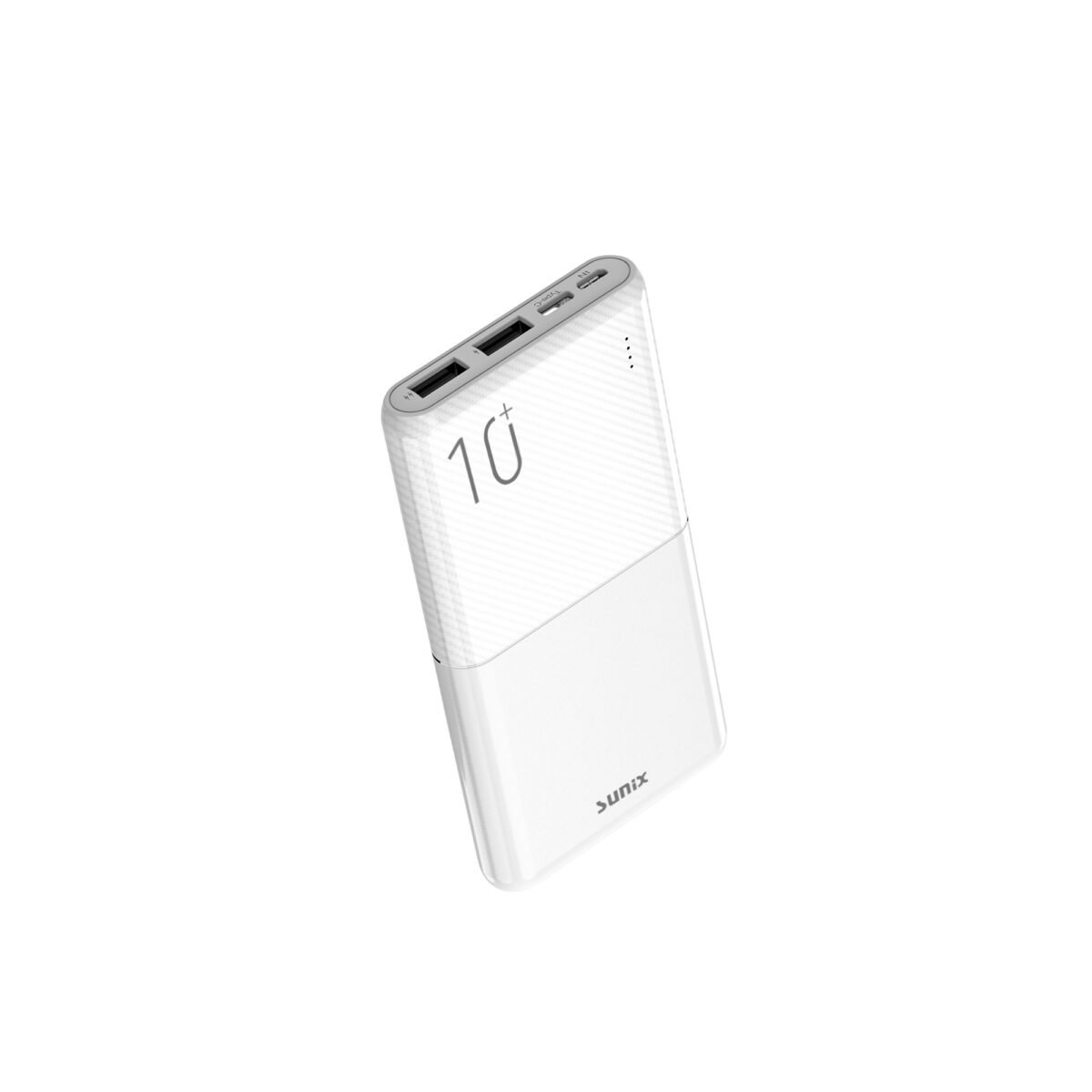kulaklık-şablon Sunix PB-13 / 10.000 mAh Powerbank - Beyaz - Image 1