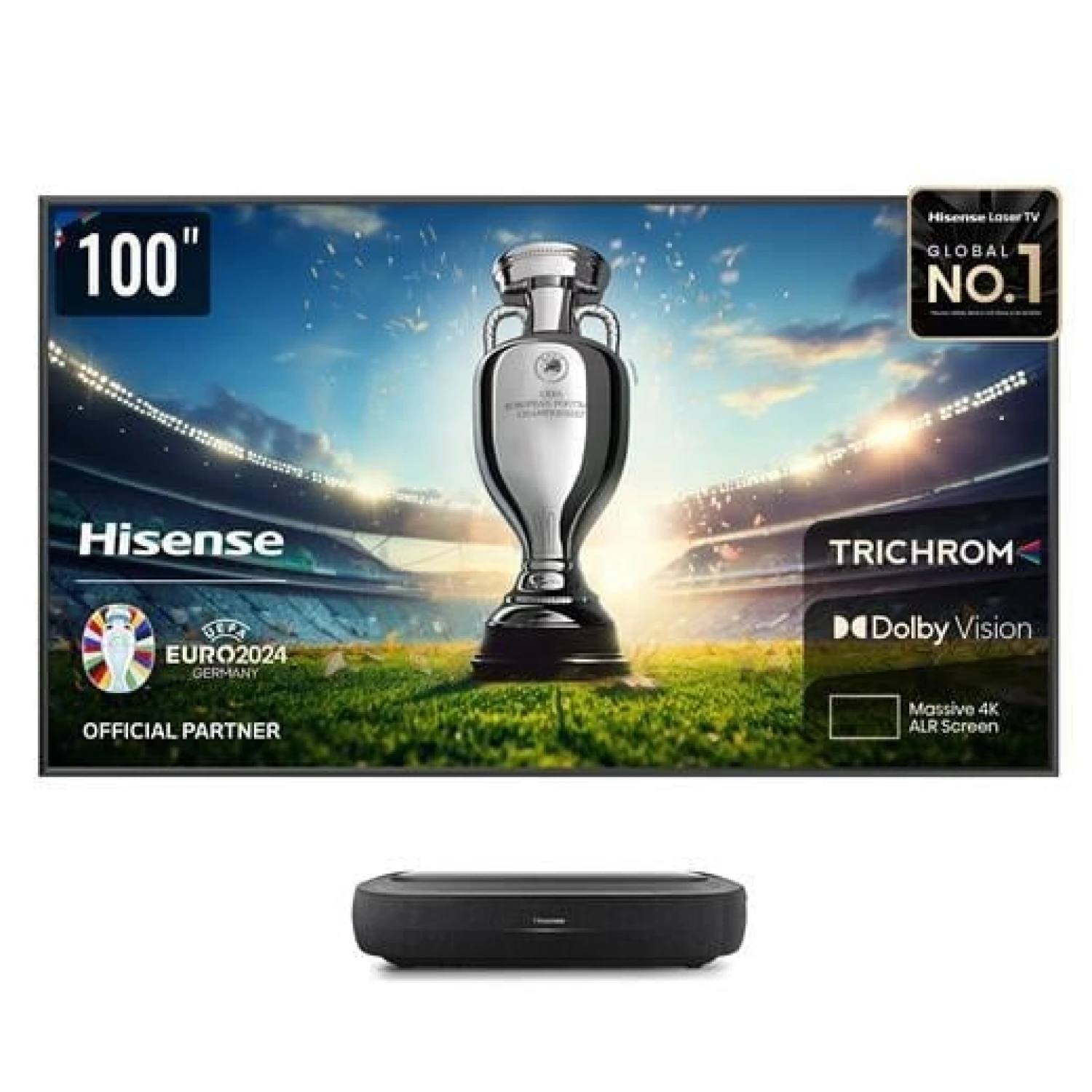 HISENSE 100L5HD 100'' 4K ULTRA HD SMART LASER TV - Görsel 1