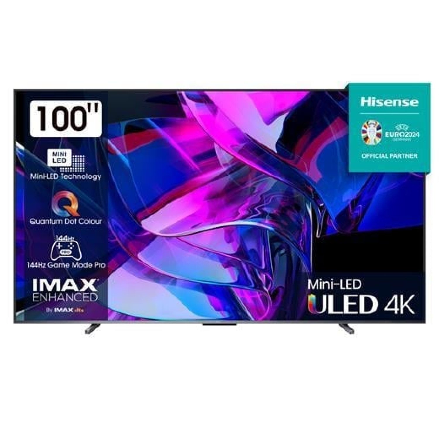 hisense-100u7kq-100-qled-mini-led-4k-uhd-bb8c HISENSE 100U7KQ 100'' ULED MINI-LED 4K UHD SMART TV - Görsel 1