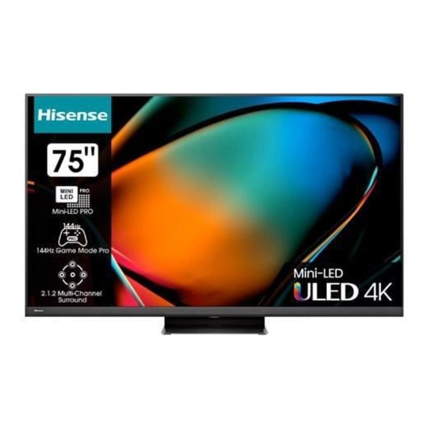 hisense-75u8kq-75-4k-qled-mini-led-smart-66af HISENSE 75U8KQ 75'' 4K ULED MINI LED SMART TV - Image 1