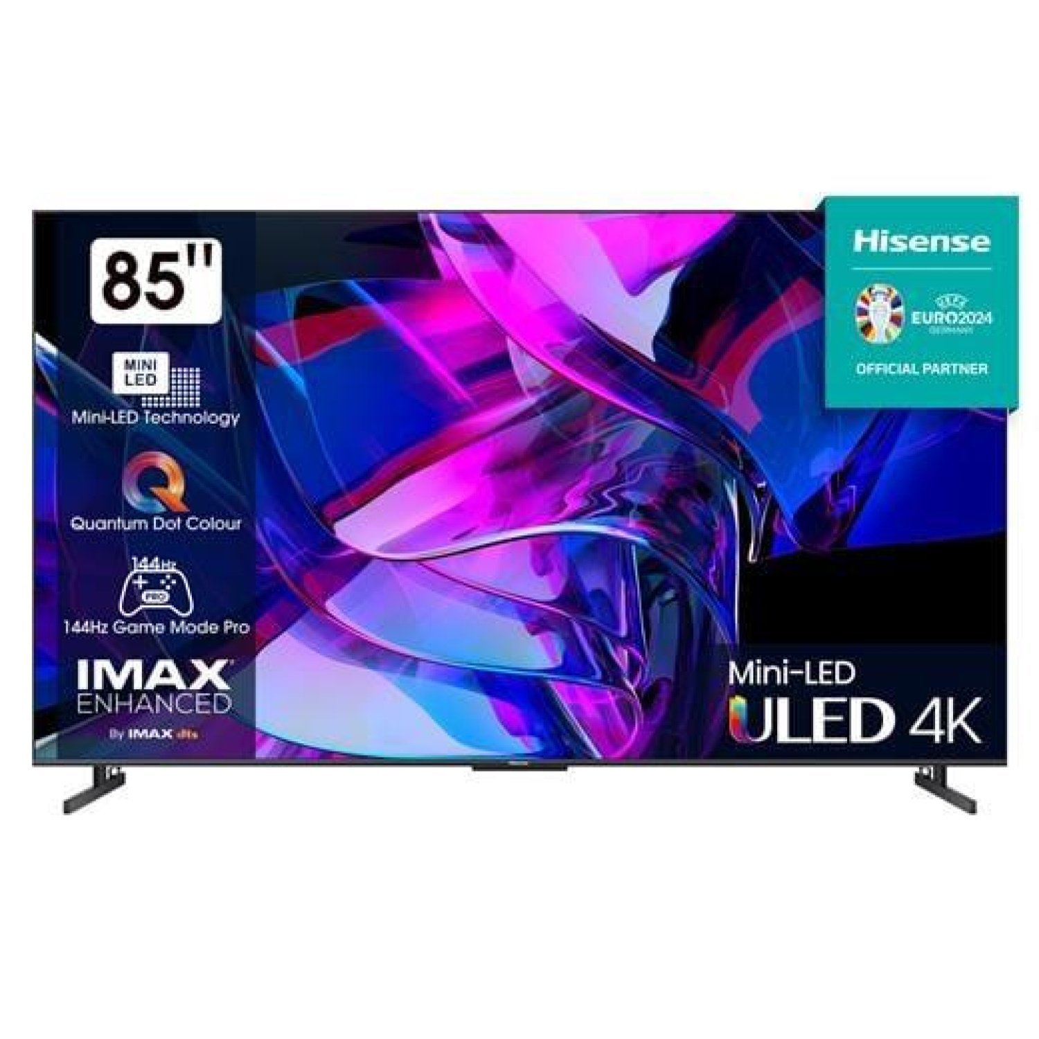 HISENSE 85U7KQ 85'' UYDU ALICILI 4KUHD ULED MİNİ LED SMART TV - Görsel 1