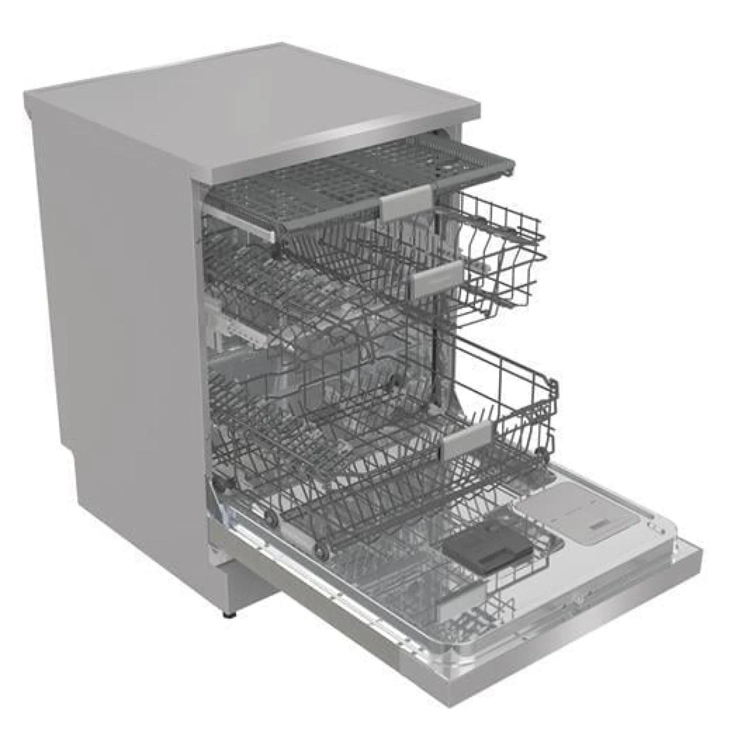 HISENSE HS693C60XAD 7 PROG. A+++ INV. WIFI SOLO BULAŞIK MAKİNESİ INOX - Görsel 2