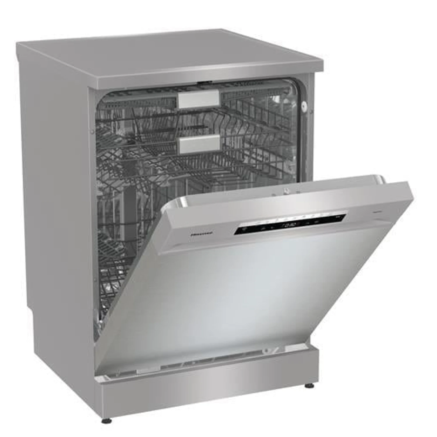 HISENSE HS693C60XAD 7 PROG. A+++ INV. WIFI SOLO BULAŞIK MAKİNESİ INOX - Görsel 5