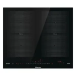 HISENSE I6456CB 4 GÖZLÜ 60 CM CAM İNDÜKSİYON ANKASTRE OCAK SİYAH