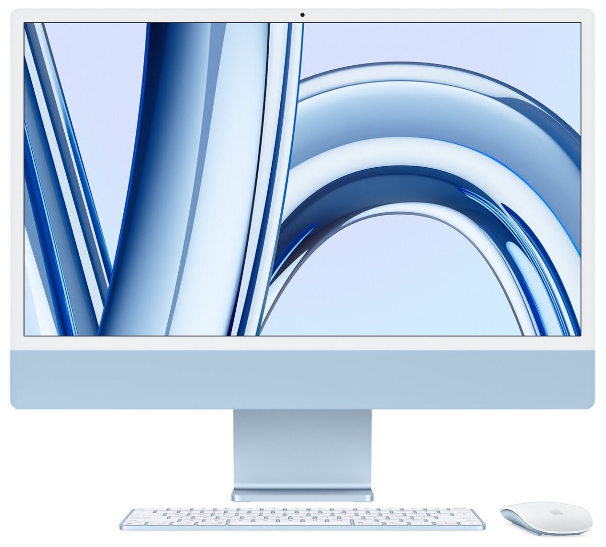 imac-24-blue-cto-hero-202310 APPLE İMAC 24 İNCH M3 8C/10C 8/512 GB MQRK3/MQRR3 - Görsel 1