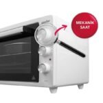 Simfer 3420 Statik Beyaz Midi/Mini Fırın, 1300W - Image 4