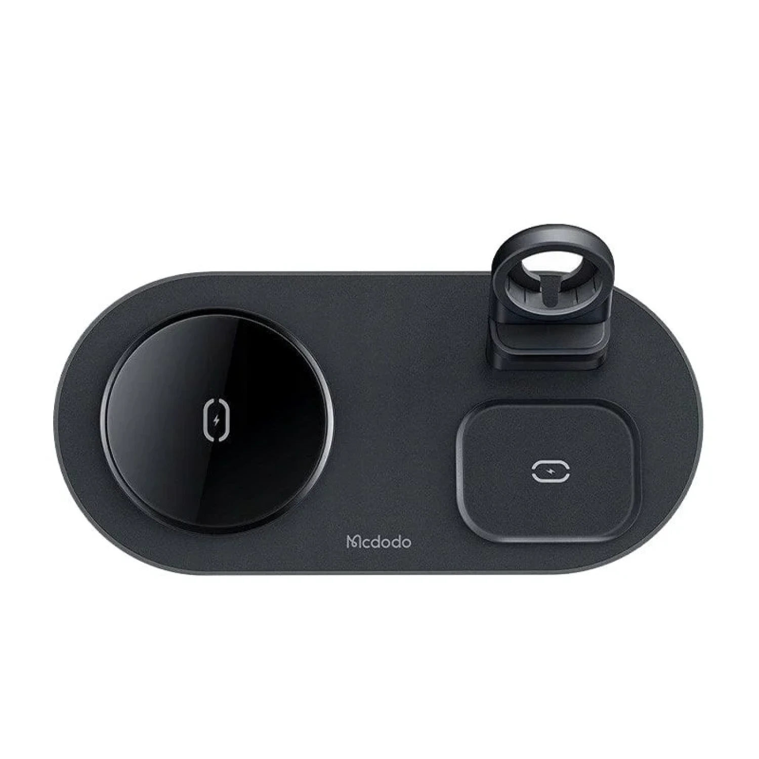 CH-7091 - 15W 3 in 1 Wireless Şarj Standı (Telefon-Kulaklık-Saat) - Görsel 2