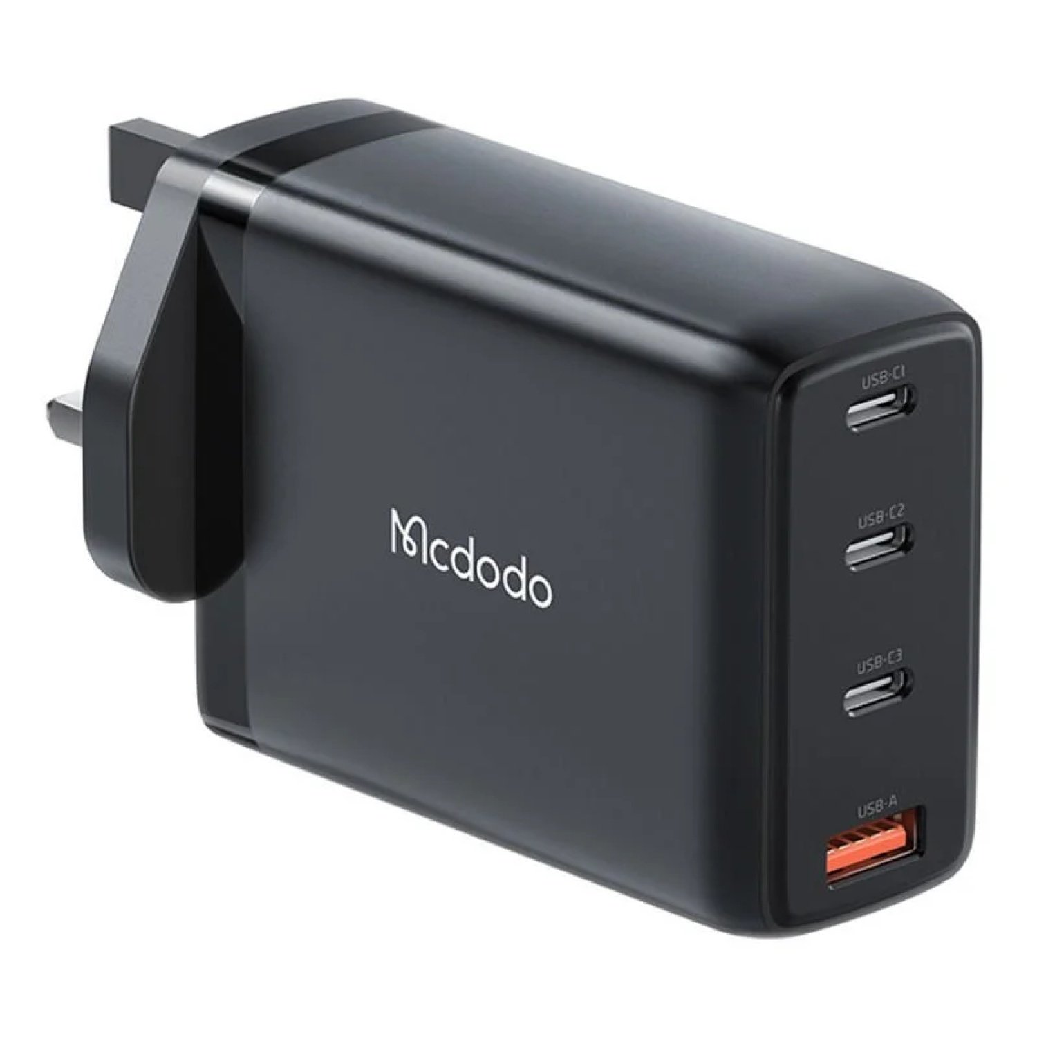 GaN 120W High Power 4 Ports CH-0761 Type-C to Type-C Kablolu Hızlı Şarj Adaptörü - Görsel 2