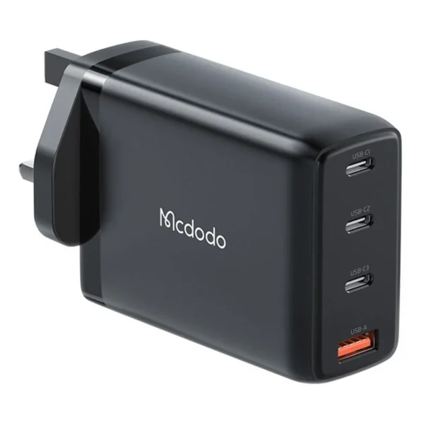 GaN 120W High Power 4 Ports CH-0761 Type-C to Type-C Kablolu Hızlı Şarj Adaptörü