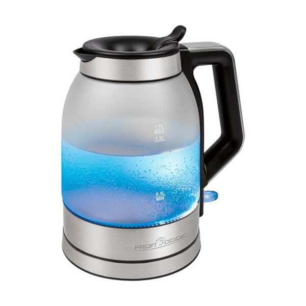 PROFICOOK Cam Işıklı Su Isıtıcı / Kettle