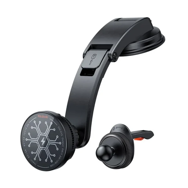 CH-2130 - 2 in 1 MagSafe Radyatör 15W Soğutuculu Kablosuz Araç Şarj Cihazı