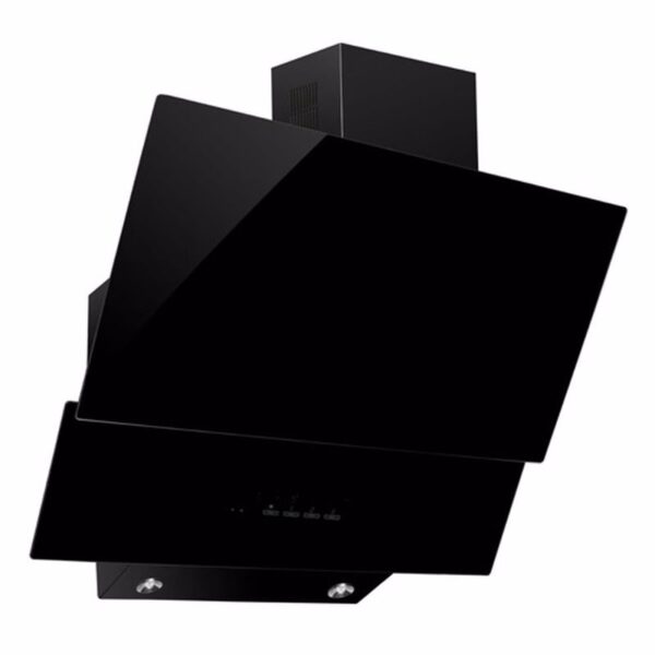 Coolwest MOD 3000 Black 60 cm Siyah Cam Duvar Tipi Ankastre Davlumbaz