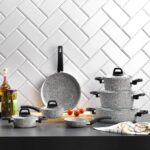 Schafer Dark Storm Y.Y. Tencere Seti 12 Parça- Gri