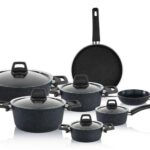 Schafer Dark Storm Y.Y. Tencere Seti 12  Parça- Siyah