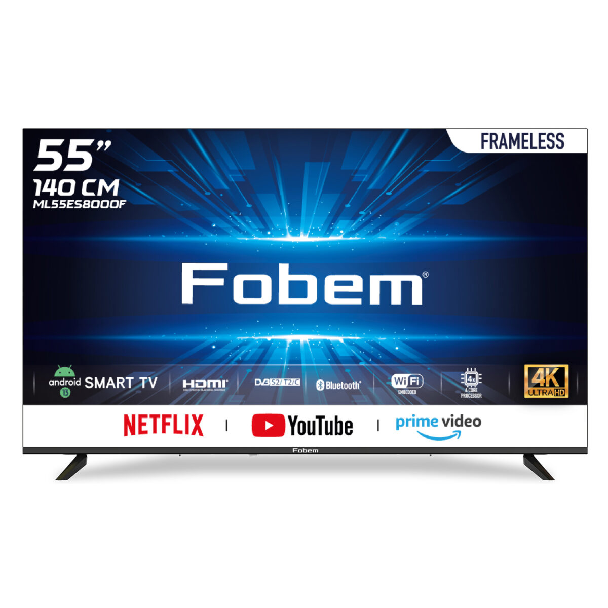 Fobem ML55ES8000F 55" ANDROID SMART TV - Görsel 2