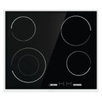 HISENSE E6432X 4 GÖZLÜ 60 CM CAM ELEKTRİKLİ ANKASTRE OCAK SİYAH