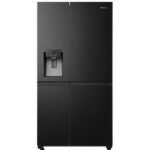HISENSE RS818N4TFE 632 LT. GARDIROP TİPİ NO FROST SU ve BUZ HAZNELİ BUZDOLABI SİYAH