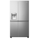 HISENSE RS818N4TIE 632 LT. GARDIROP TİPİ NO FROST SU VE BUZ HAZNELİ BUZDOLABI INOX