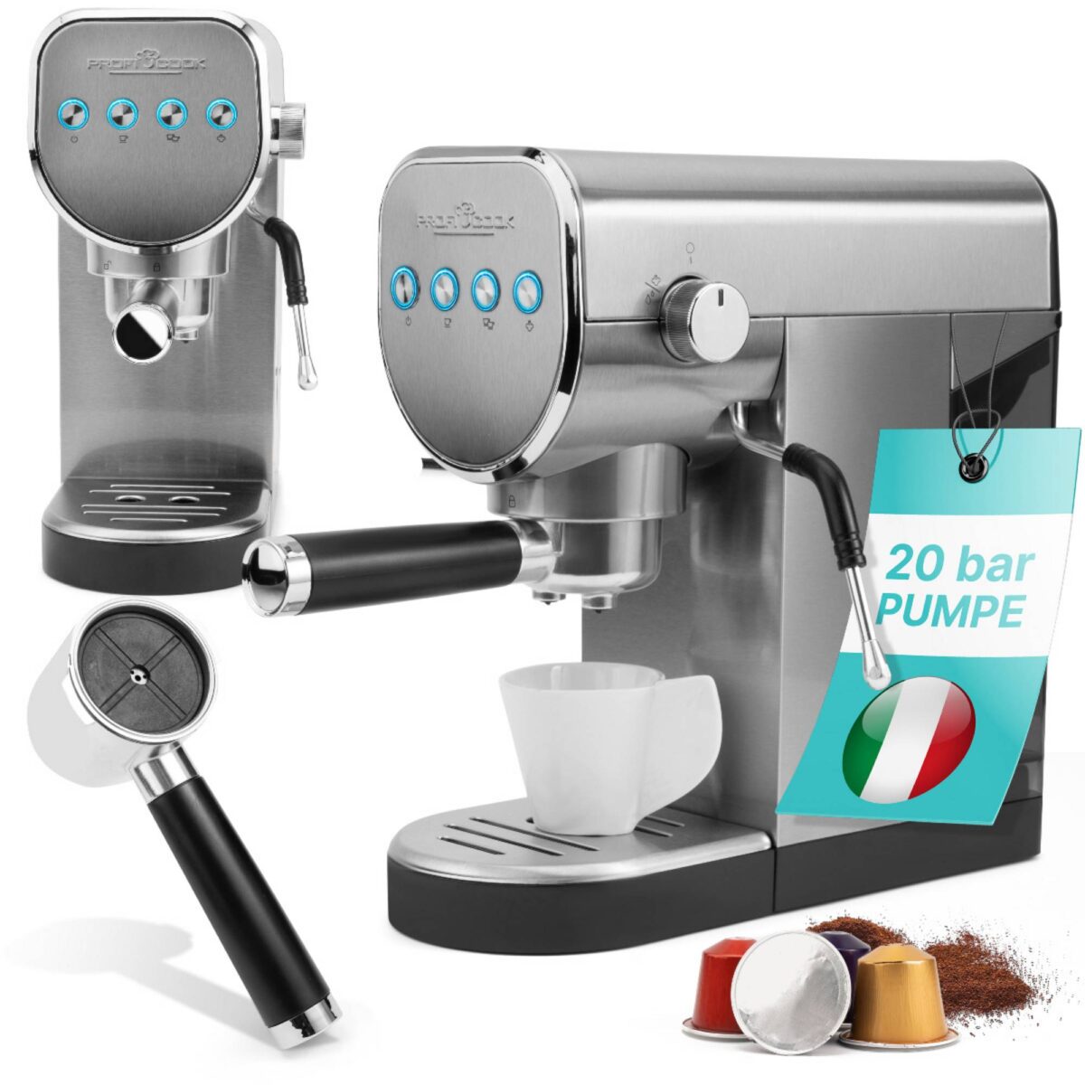 image PROFICOOK Espresso Makinesi - Görsel 1