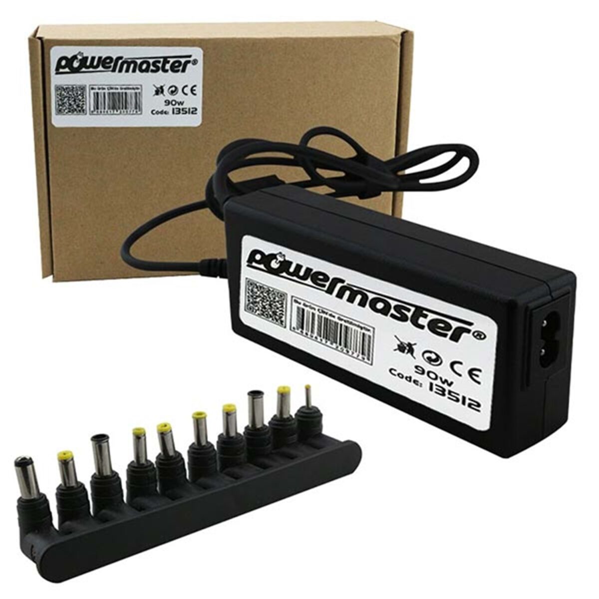 POWERMASTER-ELEKTROMER NOTEBOOK ADAPTÖRÜ 90 W UNIVERSAL - Görsel 2