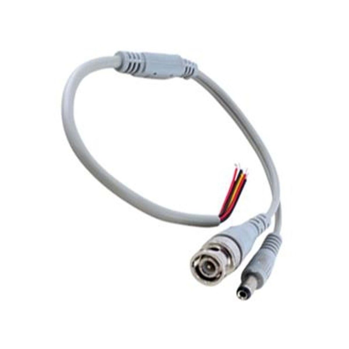 BNC GÜVENLİK KABLOSU POWERMASTER (BNC+POWER JACKLI 20 CM) - Görsel 1