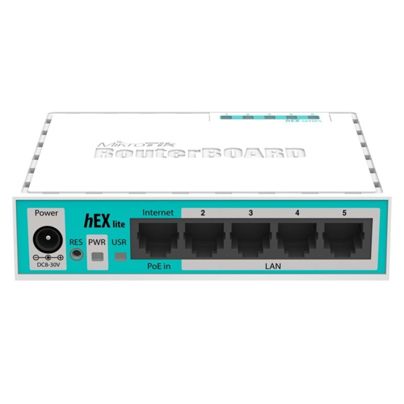 MikroTik hEX lite (RB750r2)