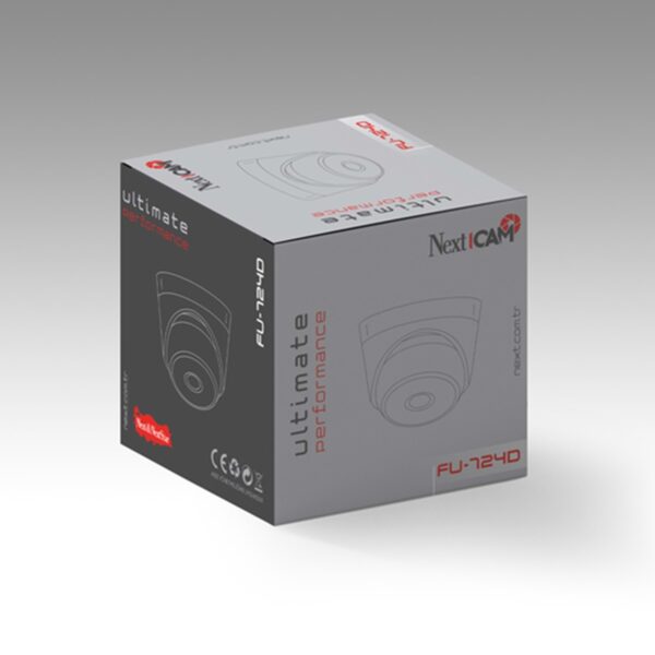 NextCAM FU-724D Dome İç Mekan Geniş Açı Kamera
