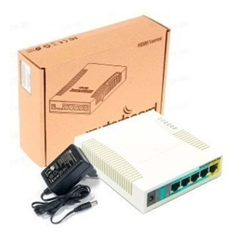 ROUTER BOARD 951UI-2HnD (RB951Uİ-2Hnd)