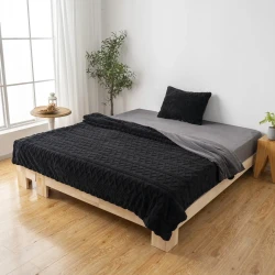 3269 Nepel Velvet Nevresim Takımı Orkide - Görsel 1