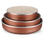 Queen Time 3'lü Granit Fırın Tepsisi