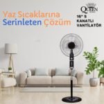 QUEEN 16" 5 Kanatlı Vantilatör