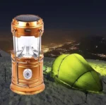 Güneş Enerjili Çok Fonksiyonlu Kamp Feneri - Görsel 3