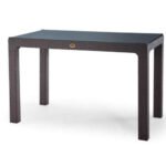 Heniver Rattan Camlı Masa 70x120cm