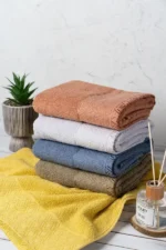 Soprano %100 Pamuklu Premium 5'li El / Yüz Havlusu Seti - Görsel 3