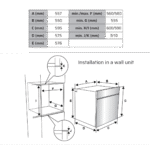 SBM6510B3D VOX Ankastre Siyah Fırın - Görsel 4
