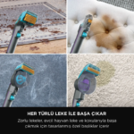 Shark StainStriker – Evcil Hayvan Başlıklı, Halı ve Koltuk Yıkama ve Leke Çıkarma Makinesi - Görsel 3