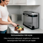 Ninja Foodi 8'i 1 Arada Katlanabilir Mini Fırın - Görsel 5