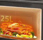 MWO267/2 Newal Siyah Mikrodalga 25L - Görsel 2