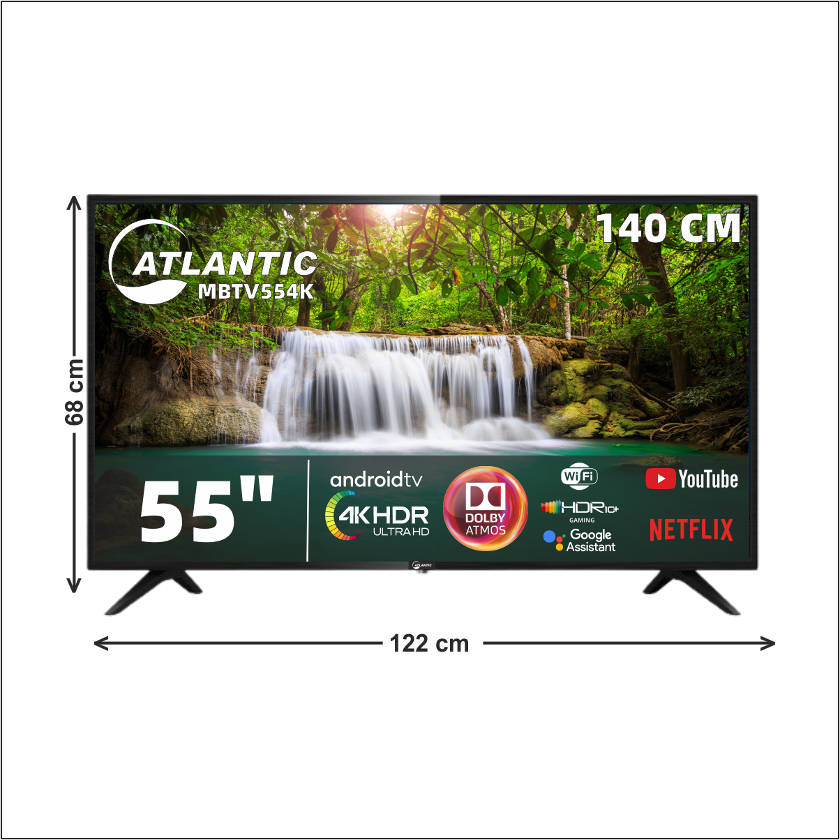 stk02121 55GTV SEG 55" Google TV - Görsel 1