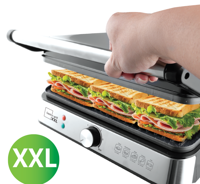 stk02127_2 GSM5096 Newal Tost Makinesi Grill XXL - Görsel 3
