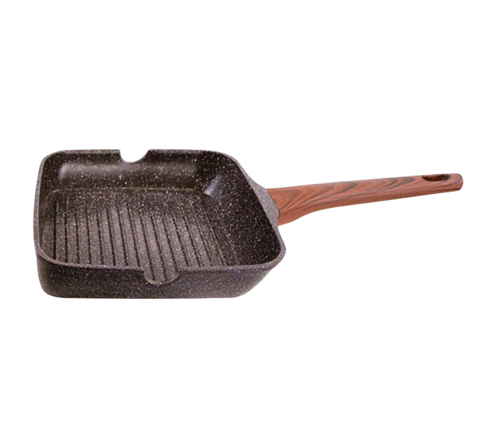 stk02130 Z8354/24 Kare Grill Tava 24cm - Görsel 1