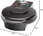 BOMANN Waffle Makinesi 1200 W - Görsel 2