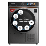 ARNICA DR-A1059HPW 10 KG Silver Full Touch Kurutma Makinesi