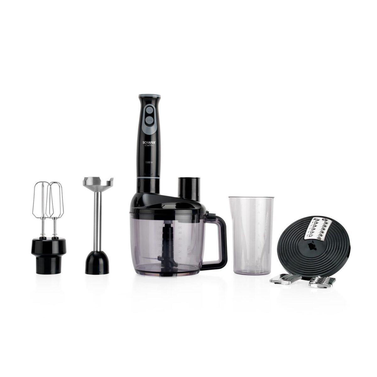Schafer Chef Pro Multi Blender Set-Siyah/Antrasit - Görsel 3