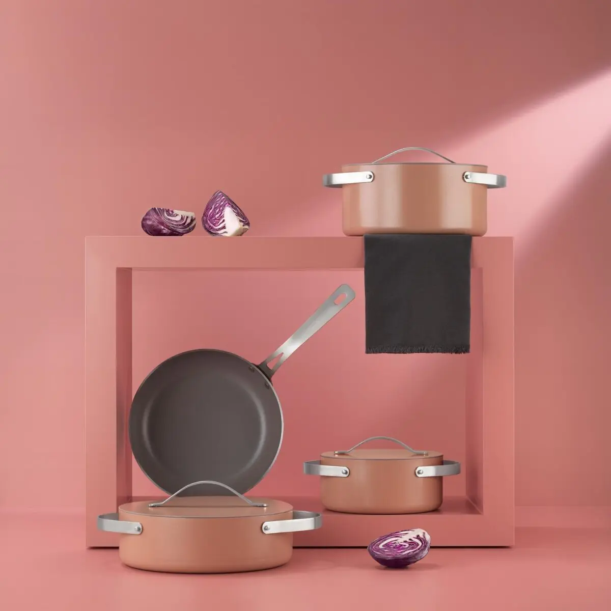 Schafer Moonlight Seramik Tencere Seti 7 Parça - Görsel 3