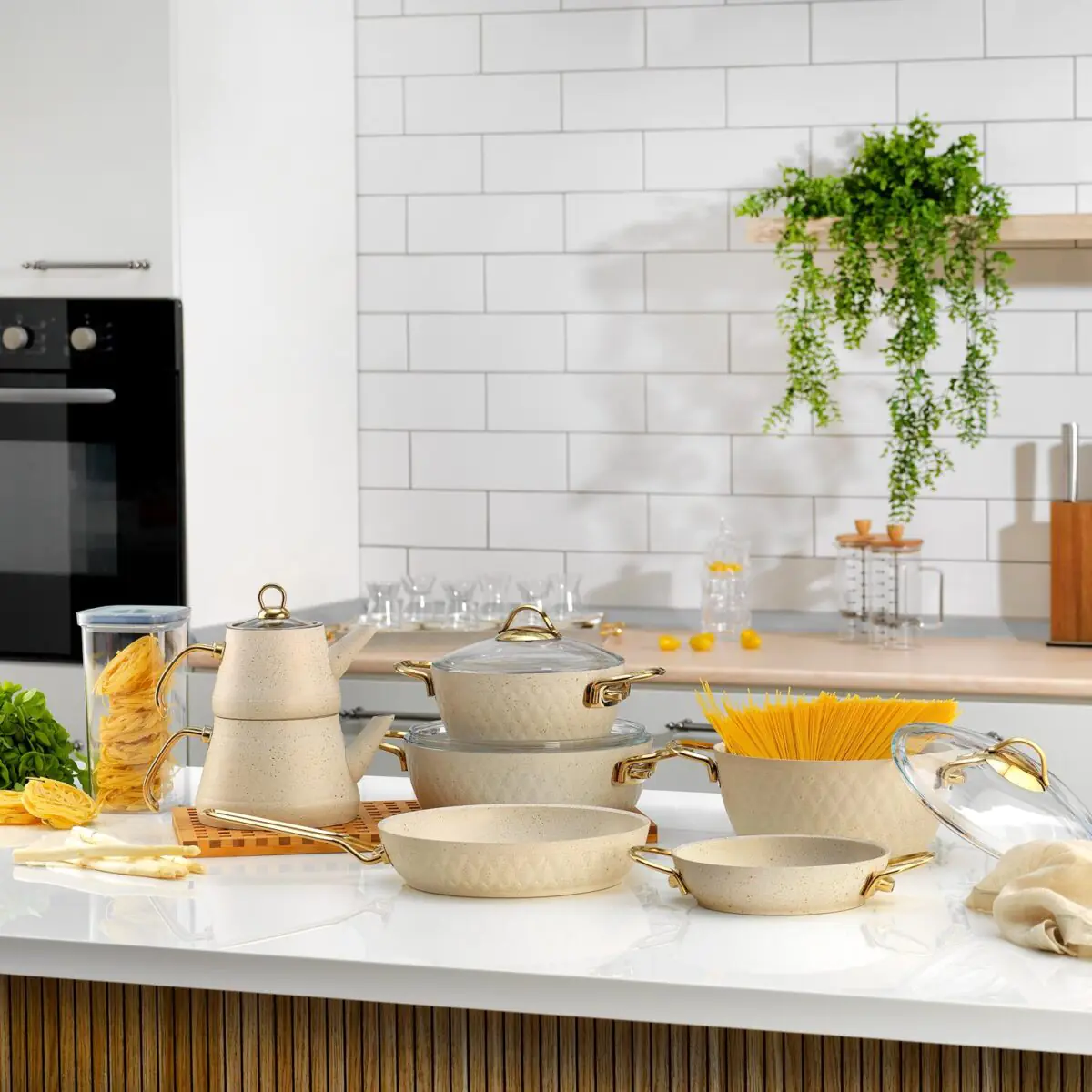 Schafer New Range Çeyiz Seti 11 Parça-Beyaz - Görsel 1