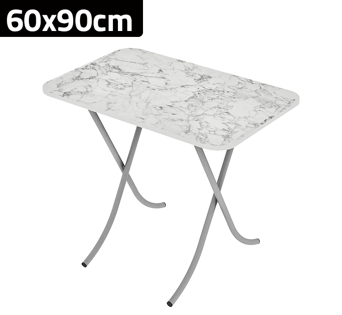 M827/1 Newal Beyaz Katlanabilir Masa 60x90cm