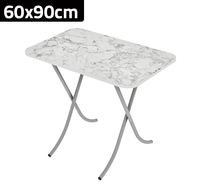 M827/1 Newal Beyaz Katlanabilir Masa 60x90cm