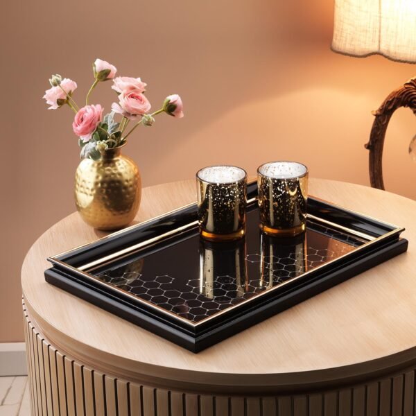 BOLERO TEPSİ 1 PARÇA GOLD / SİYAH