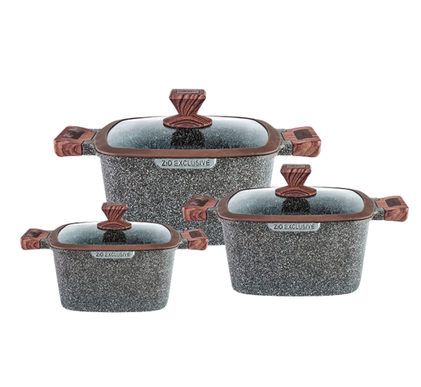 Z8350 Newal Tencere Seti 24/26/28cm 6 Parça